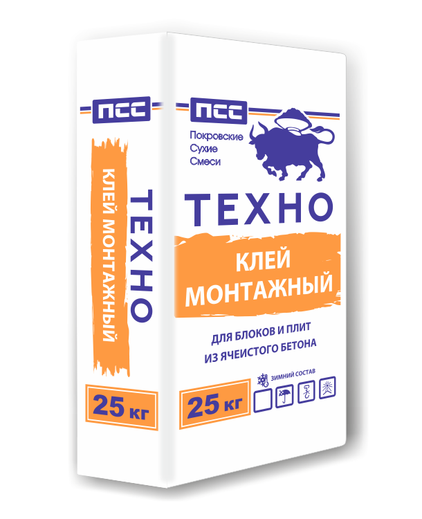 Клей для газобетонных блоков. Клей для газобетона Грас 25 кг. ПСС Техно клей для блоков. Клей для ячеистых блоков 